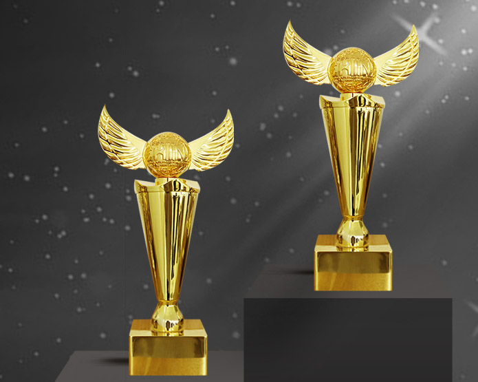 金屬紋飾獎杯