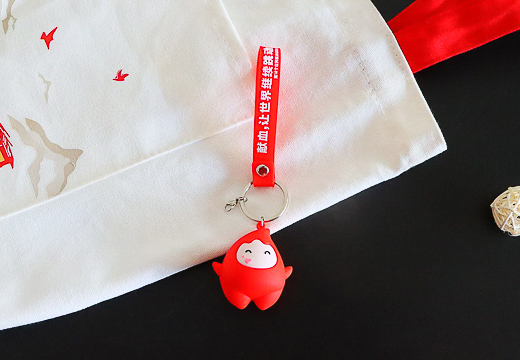 小血滴鑰匙扣掛件定制