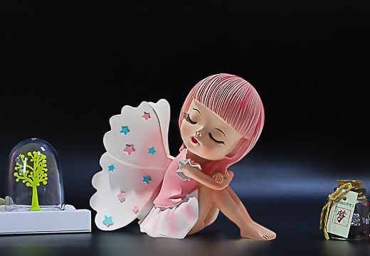 可愛天使潮玩擺件定制