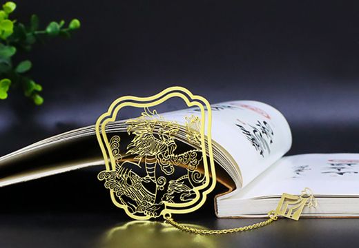 神獸獬豸金屬書簽定制