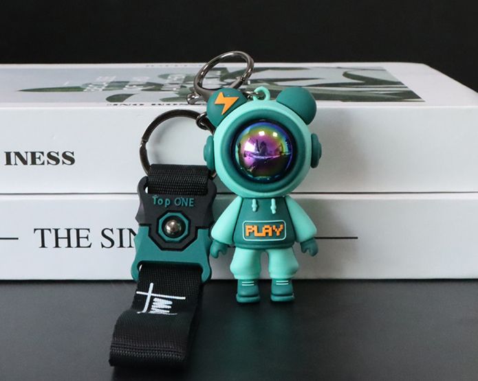 太空小熊鑰匙扣