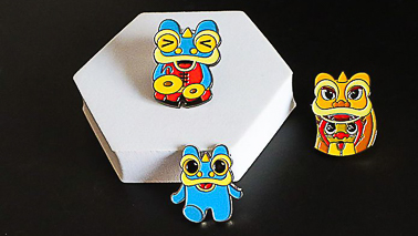 生產(chǎn)徽章廠家LOGO的常用工藝