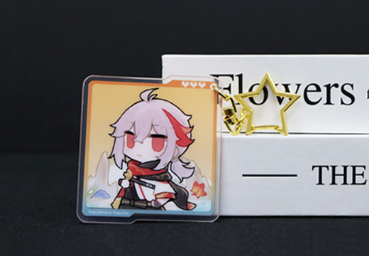 卡通動(dòng)漫亞克力鑰匙扣定制