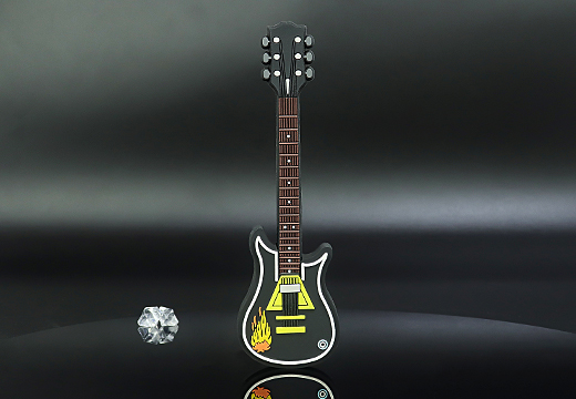 吉他筆多功能軟膠磁吸冰箱貼定制