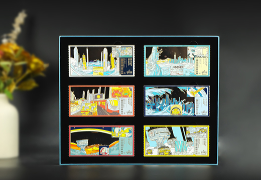 流浪地球流沙票根冰箱貼套裝