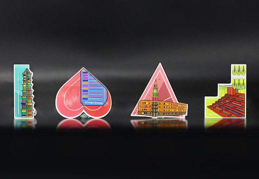 企業(yè)亞克力冰箱貼套裝定制