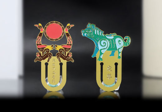 旅游紀念品金屬書簽套裝定制