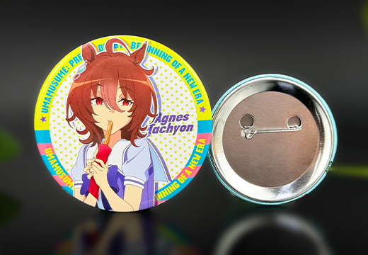 卡通動(dòng)漫馬口鐵徽章胸針定制