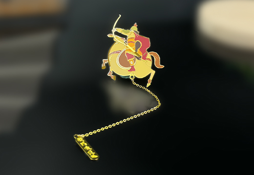 企業(yè)金屬鋅合金書簽定制