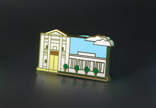 金屬琺瑯書房徽章定制