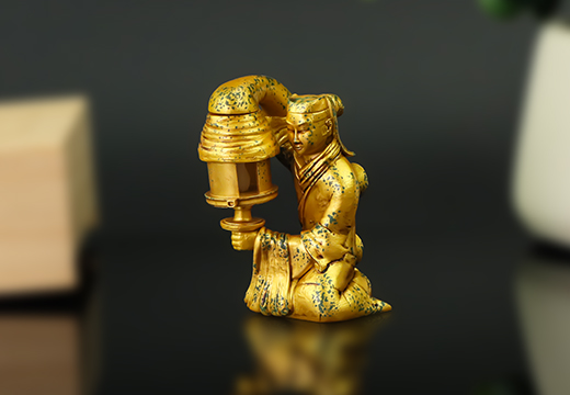 長信宮燈發(fā)光樹脂冰箱貼定制