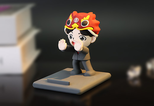 手機支架公仔擺件定制