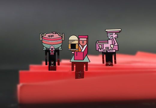 金屬U形鏤空書簽定制